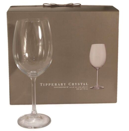 Connoisseur Set of 6 White Wine Glasses 450ml